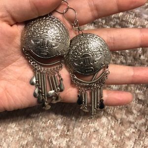 Typical Ecuadorian earrings